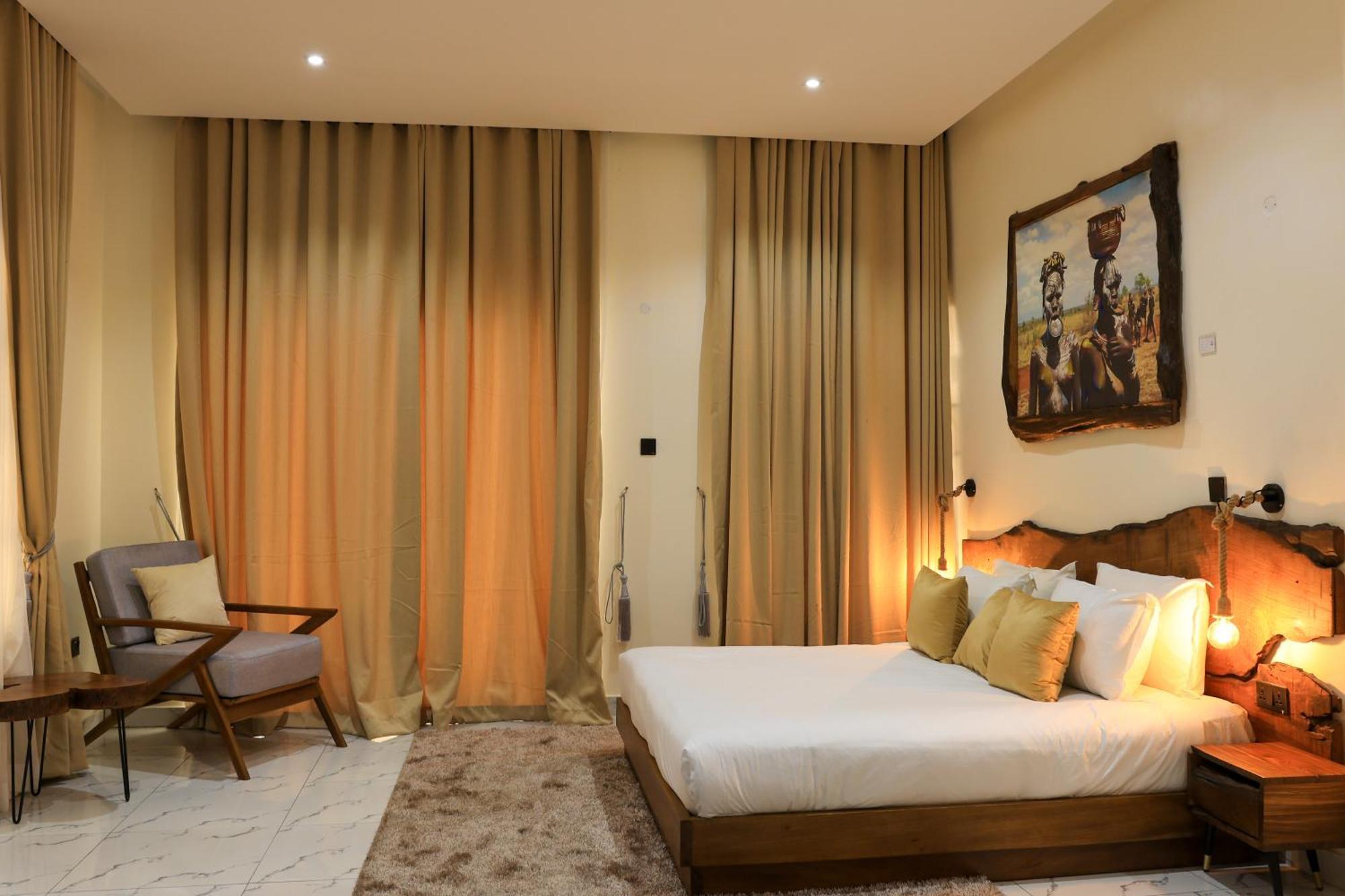 George Residence Ikoyi Lagos Zimmer foto