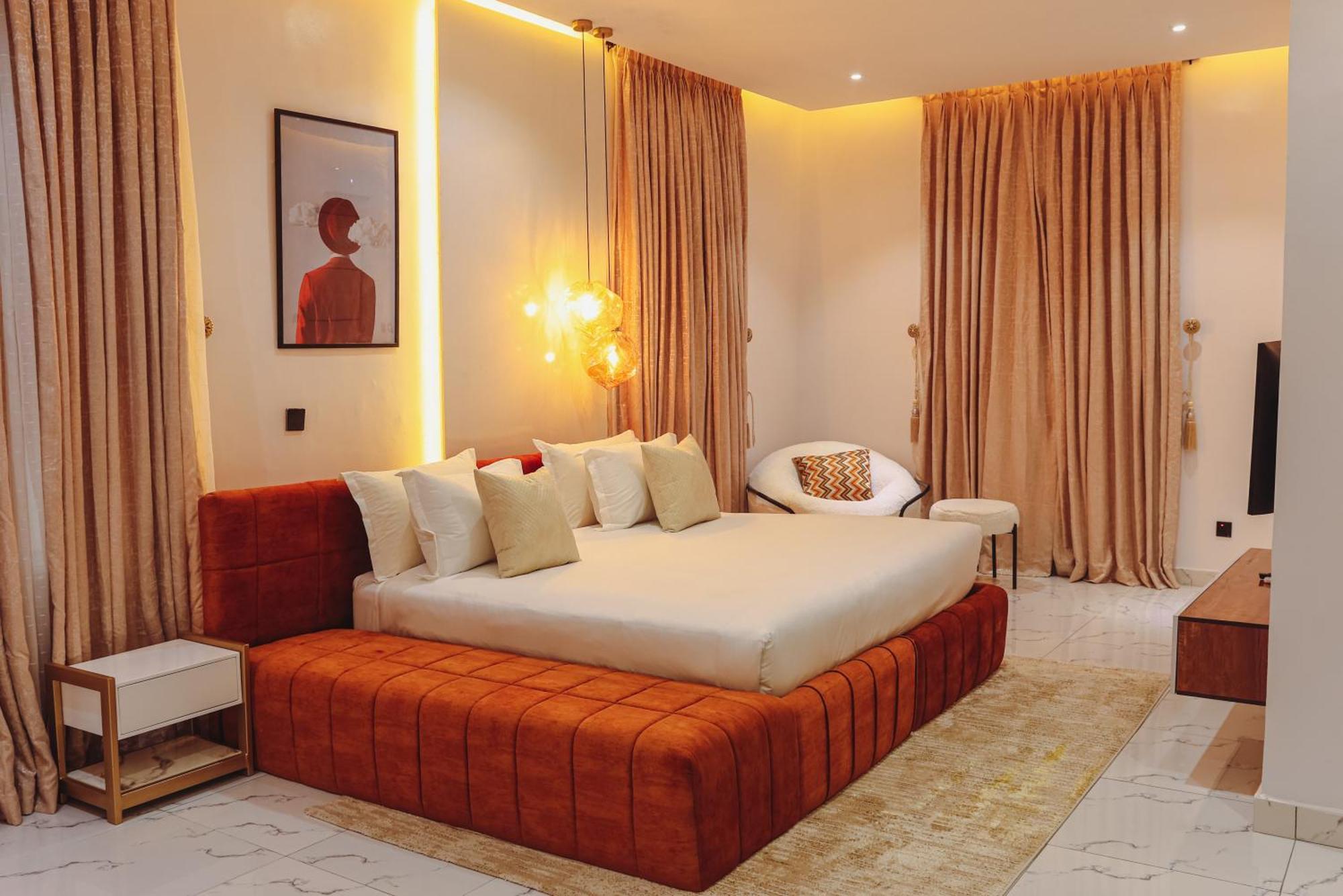 George Residence Ikoyi Lagos Zimmer foto