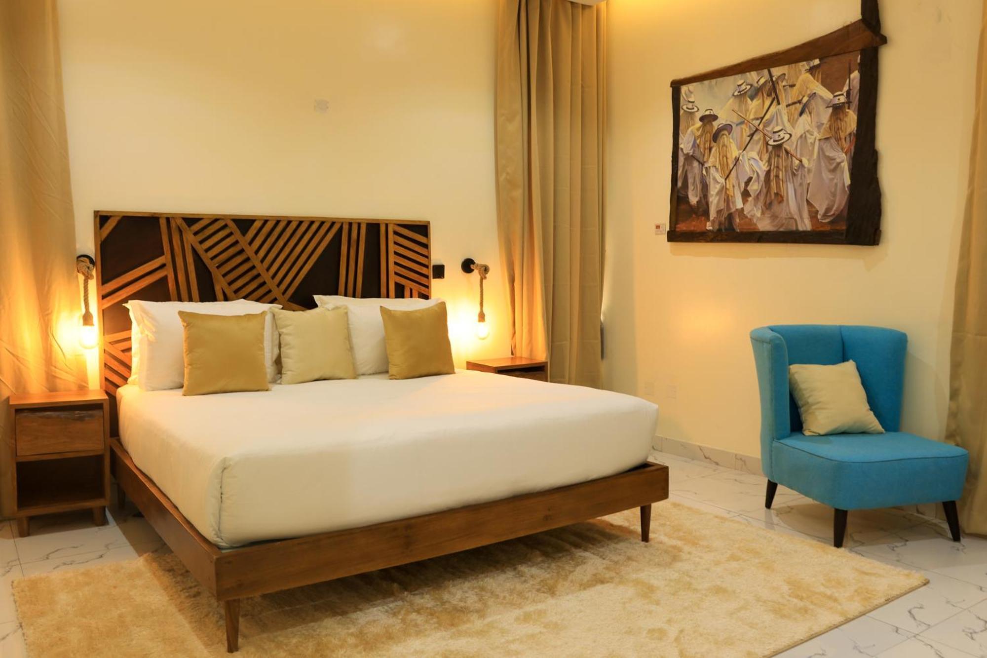 George Residence Ikoyi Lagos Zimmer foto