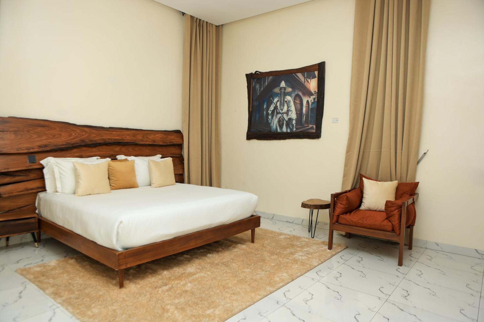 George Residence Ikoyi Lagos Zimmer foto