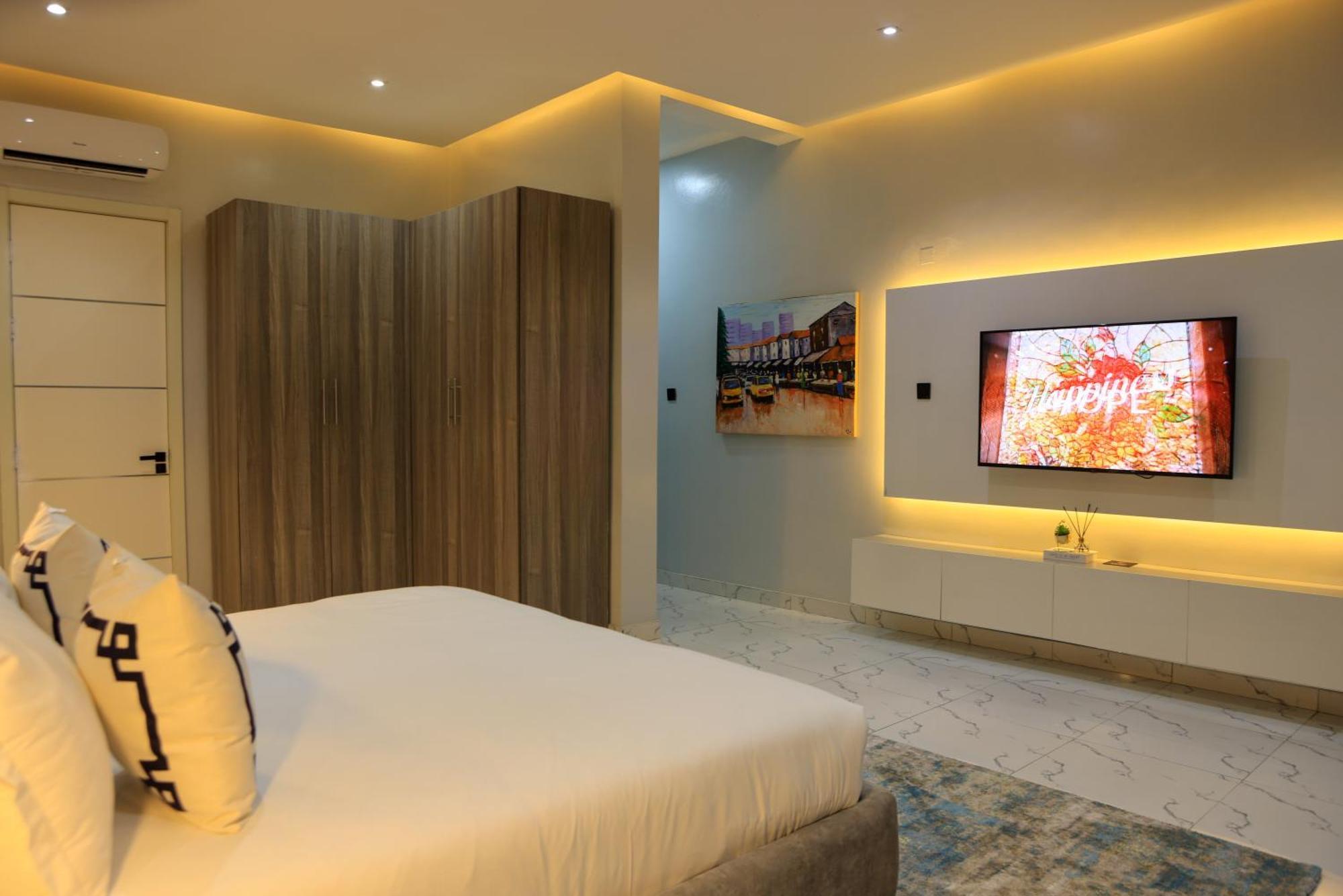 George Residence Ikoyi Lagos Zimmer foto