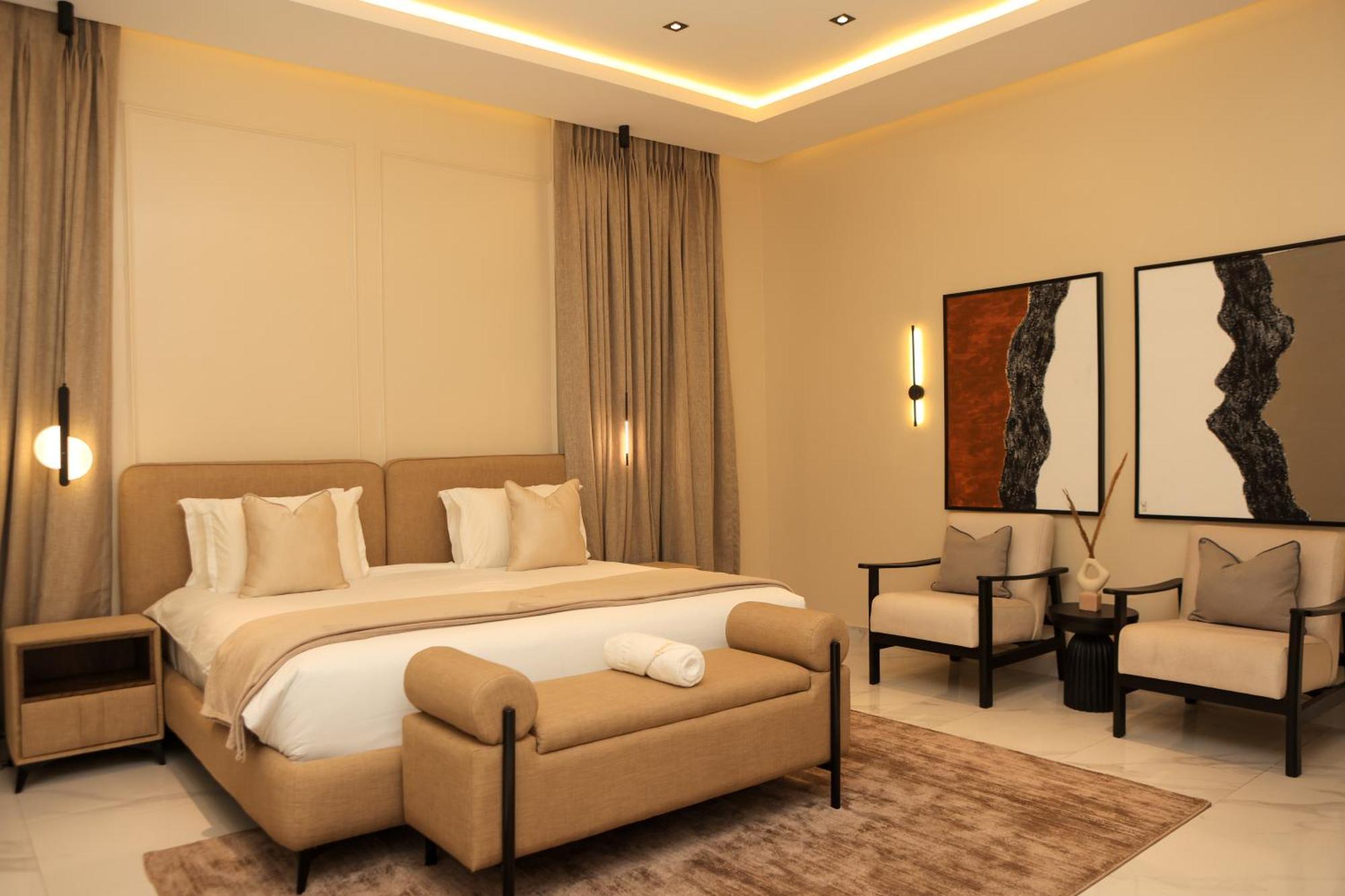 George Residence Ikoyi Lagos Zimmer foto