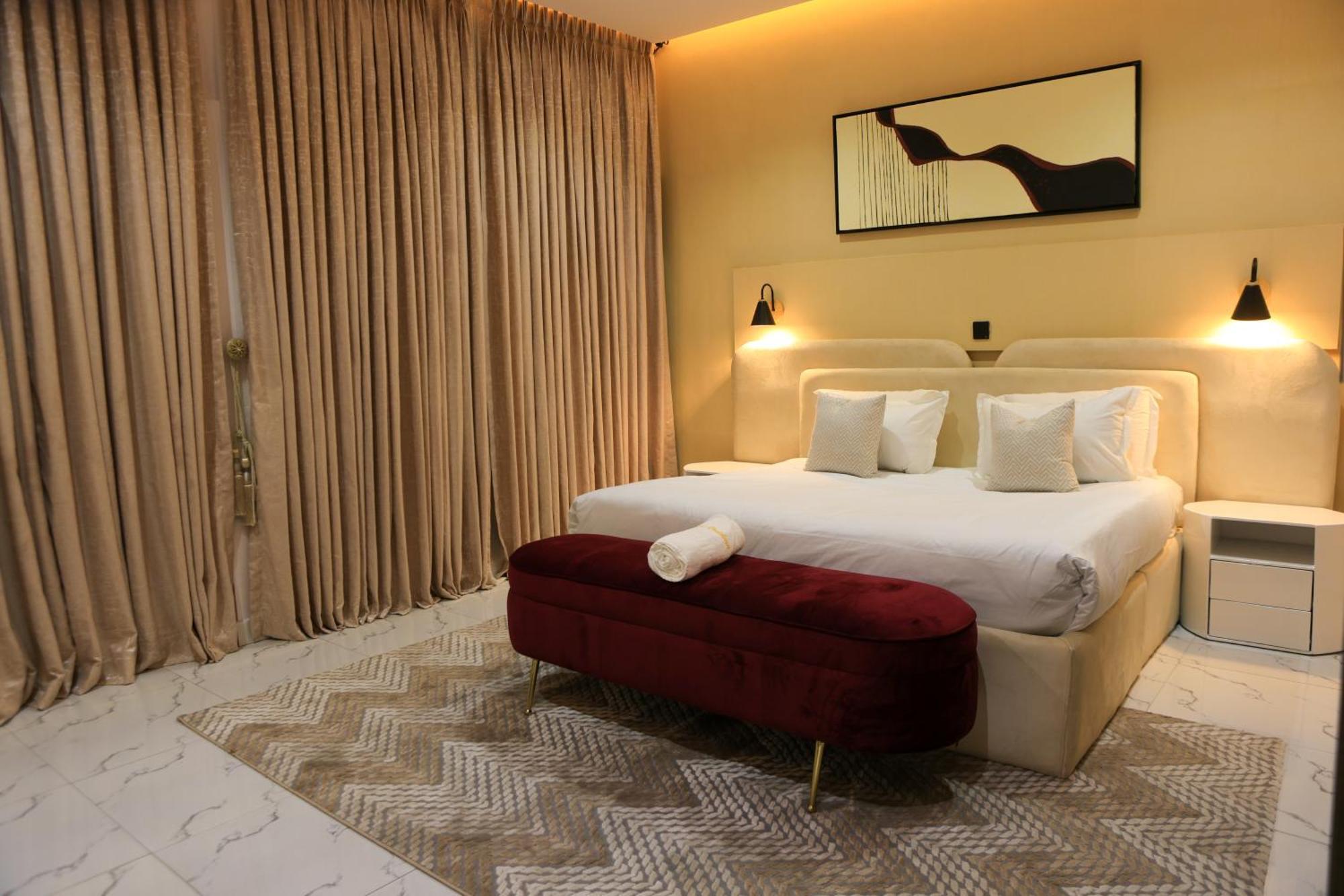 George Residence Ikoyi Lagos Zimmer foto