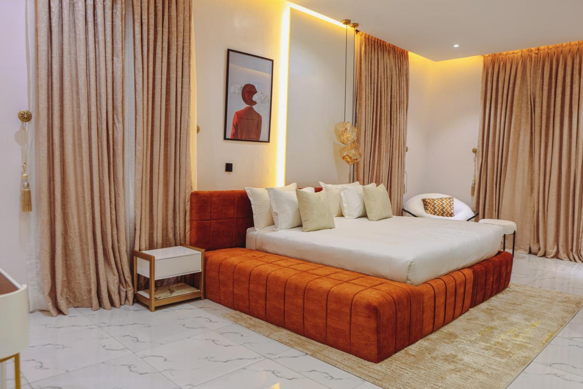 George Residence Ikoyi Lagos Zimmer foto