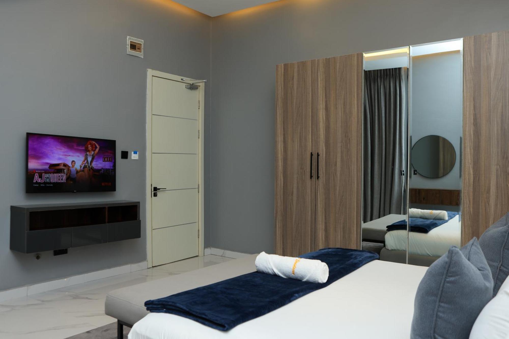 George Residence Ikoyi Lagos Zimmer foto